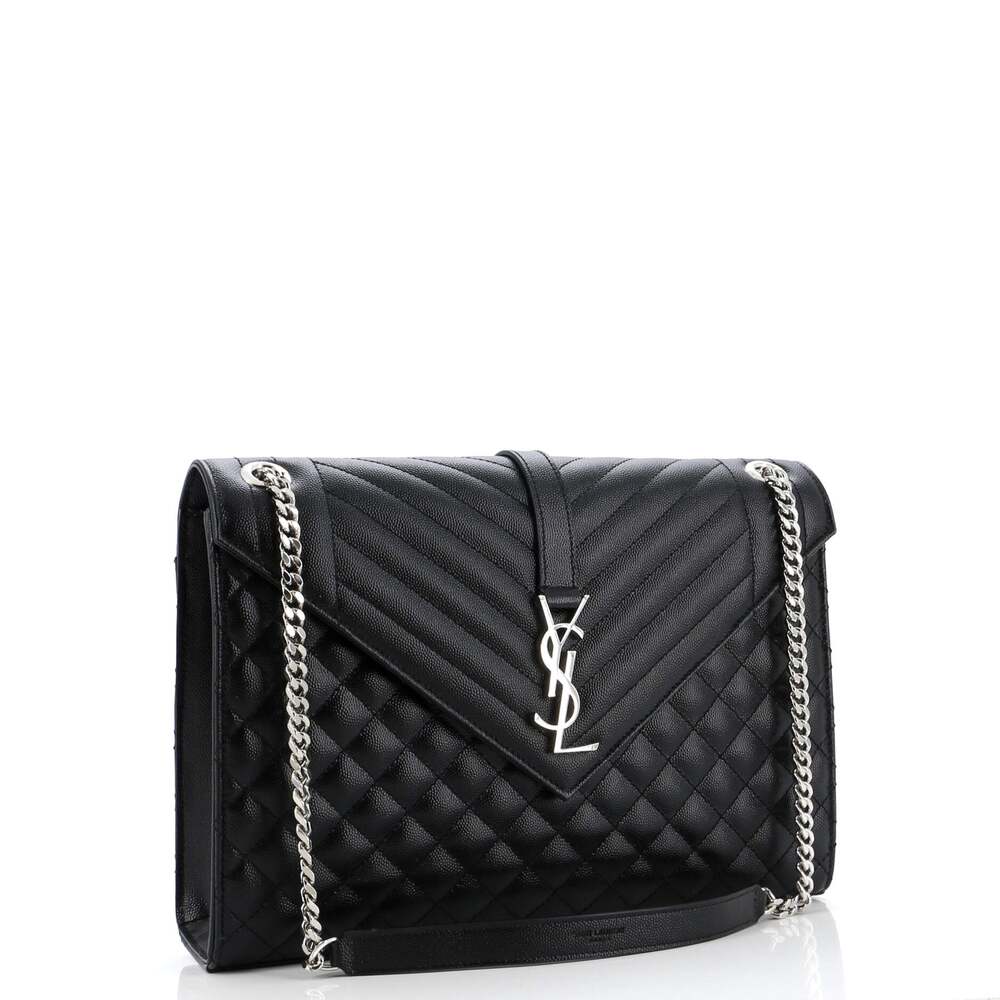 Saint Laurent Classic Envelope Satchel #149749S19B - Picture 3 of 9